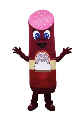 Sausage mascot costume